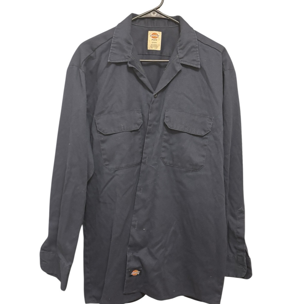 Dickies Black Lightweight Shirt Jacket